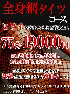 企画コース～悩殺！セクシー全身網タイツコース～