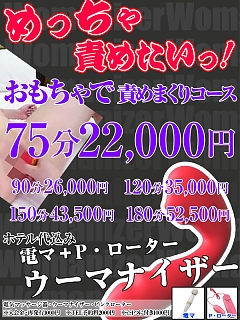 企画コース～おもちゃで責めまくりコース～